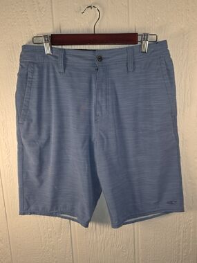 Men's O'Neill Blue Hybrid Shorts, Size 30